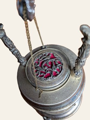 antique musical cigarette dispenser Vintage Musical Cigarette Dispenser with Ornate Metal Frame and Marble  Base, 1980s for sale at Pamono