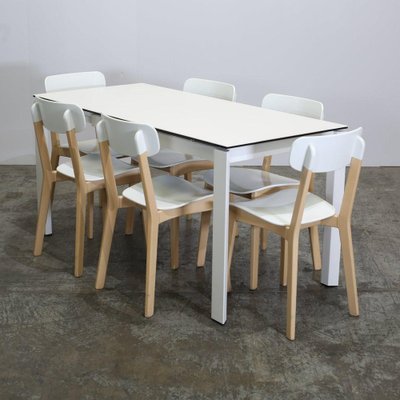 ダイニングテーブル Calligaris Duca extendable Dining table Duca Extendable Dining Table from Calligaris for sale at Pamono