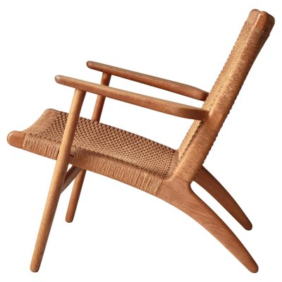 Danish Lounge Chair by Hans Wegner for Carl Hansen Søn, 1950s