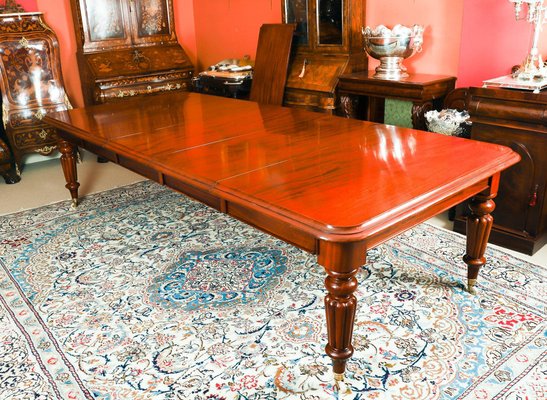 Antique Victorian Mahogany Antique Mahogany Table And Chairs