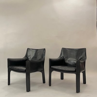 Cab Lounge Poltrone Cassina Offerte Coppia Di Poltrone Cab 413