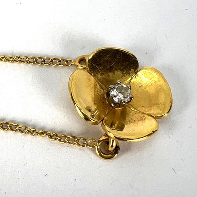 Pendentif Vintage « Sémaphore » En Or 18 Carats (750) - Années 70, Occasion, Origine Italie