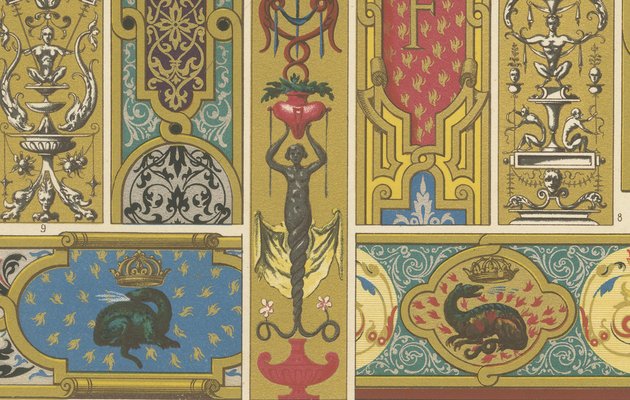 Picard after Albert Racinet, LXX of L'Ornement Polychrome, 1869
