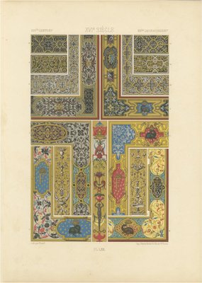 Picard after Albert Racinet, LXX of L'Ornement Polychrome, 1869