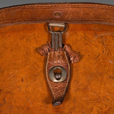 Vintage Scottish Binoculars with Leather Case, 1930 for sale at Pamono