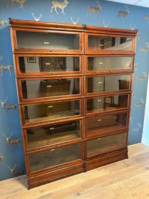Antique Globe Wernicke Bookcase, 1890s, Set of 12 for sale at Pamono