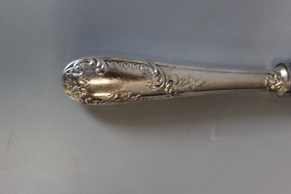 Ménagère 131 pièces métal argenté par François Frionnet style Louis XV M2302