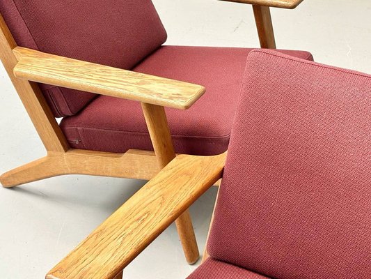GE 290 Easy Chair by Hans J. Wegner for Getama, 1950s for sale at