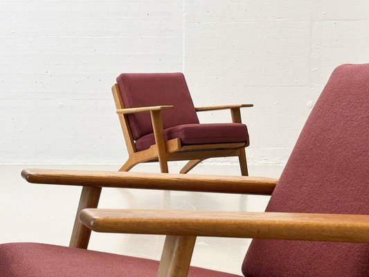 GE 290 Easy Chair by Hans J. Wegner for Getama, 1950s for sale at