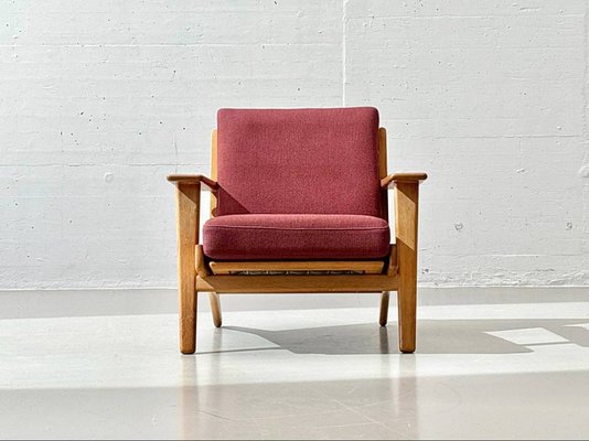Hans Wegner for J. Chair by Getama GE-290 Lounge Danish Modern