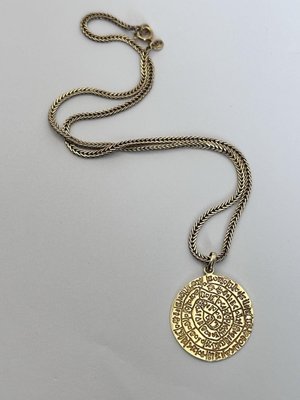 Collana Croce Di Gesù In Acciaio Inox - Ciondolo Vintage Per Uomo E Donna, Catena 75 Cm, Argento O Oro - Foto 10