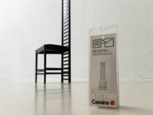 Hill House 1 Model Chair by Charles Rennie Mackintosh for Cassina