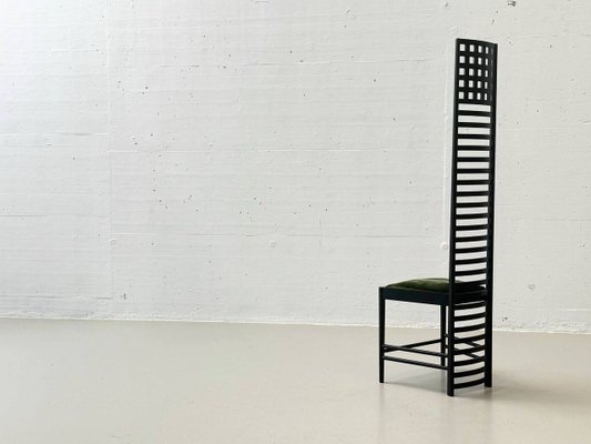 Hill House 1 Model Chair by Charles Rennie Mackintosh for Cassina
