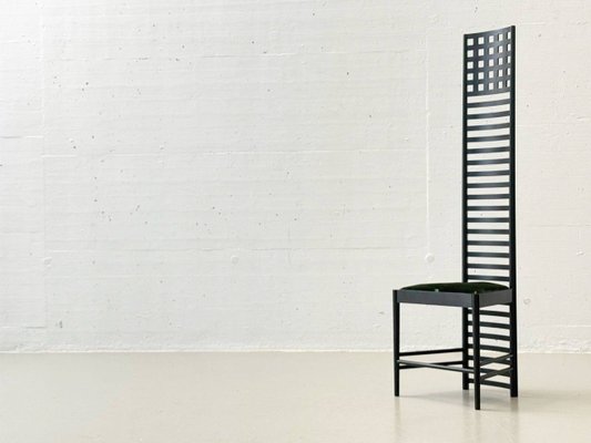 Hill House 1 Model Chair by Charles Rennie Mackintosh for Cassina