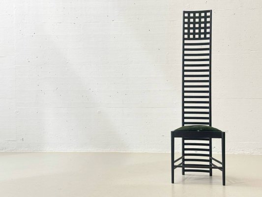Hill House 1 Model Chair by Charles Rennie Mackintosh for Cassina