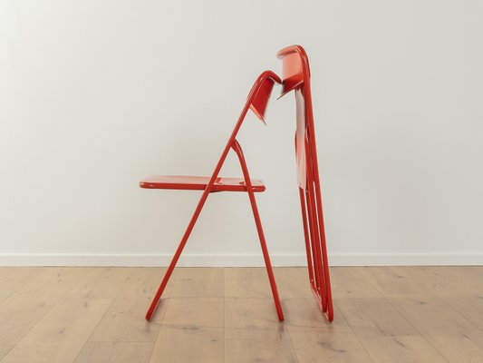Ted Folding Chairs by Niels Gammelgaard for Ikea, 1970s, Set of 2