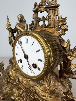 Antique Japy Frères Mantel Clock for sale at Pamono