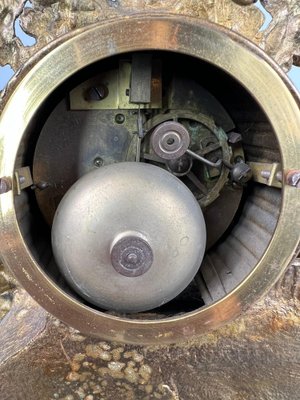 Antique Japy Frères Mantel Clock for sale at Pamono