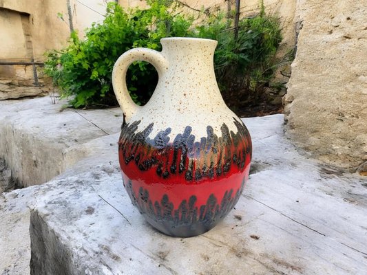 Vintage Bay Fat Lava Pitcher from Bay Keramik, 1960s for sale at