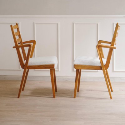 Mid_Century Modern  50,S家具写真 Mid-Century Modern Chair Set, 1950, Set of 4 for sale at Pamono