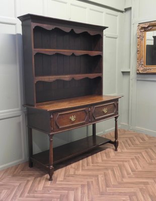 Victorian Welsh Gothic Country Oak Dresser, 1890 for sale at Pamono Victorian Welsh Gothic Country Oak Dresser, 1890 for sale at Pamono