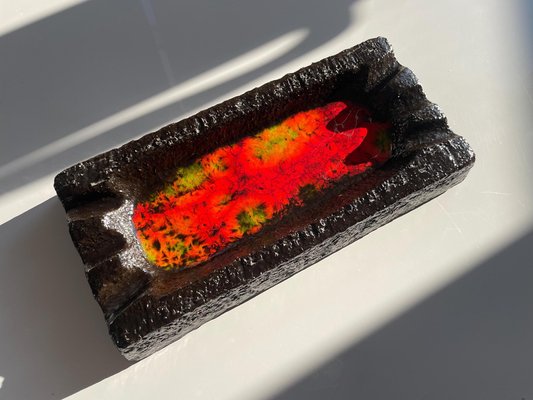Mid-Century Modern Fat Lava Asbak by Jan Van Erp for sale at Pamono