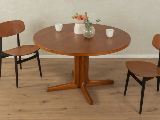 Adjustable Dining Table by CJ Rosengaarden, 1960s for sale at Pamono