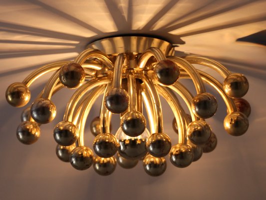 Golden Pistillino Wall Lamp by Studio Tetrarch for Valenti Luce 