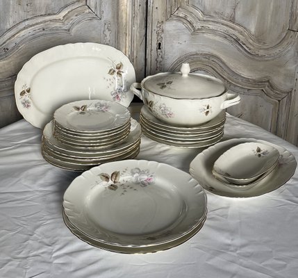 Vintage Porcelain Service by Richard Ginori, 1960s, Set of 25 for
