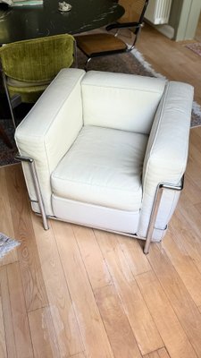 Cassina Lc2 Poltrona Lc2 Replica Vintage LC2 Chair By Le Corbusier