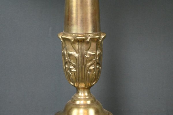 Antique Bronze Lamp, 1890s for sale at Pamono