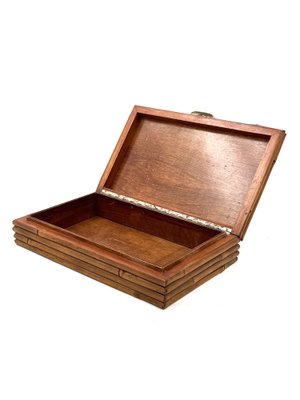 Hollywood Regency Grissinato Schmuckkstchen aus Bambus, 1970 bei Pamono  kaufen