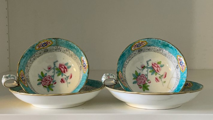 Cups by Minton & Boyle, 1830s, Set of 2 for sale at Pamono