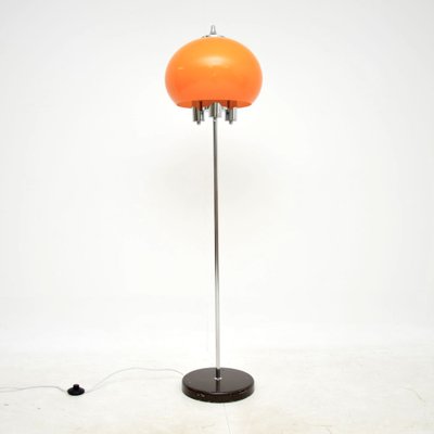 Vintage Italian Chrome Floor Lamp, 1970s for sale at Pamono