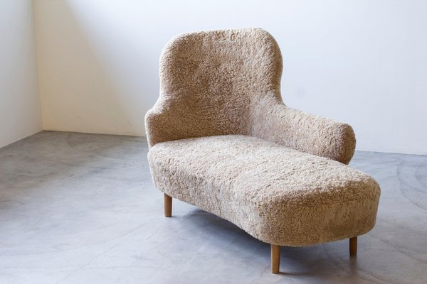 Swedish Modern Chaise Lounge, 1940s for sale at Pamono - Main Image