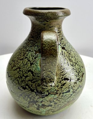 Fat Lava フラワーベース scheurich 60s LARGE SCHEURICH KERAMIK RED & BLACK FAT LAVA VASE Nr. 529/38