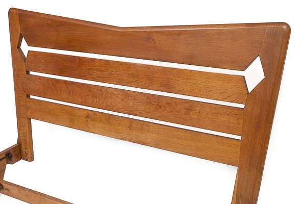 Bed attributed to Guillerme Et Chambron for sale at Pamono