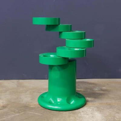 Green Pluvium Umbrella Stand by G.C. Piretti for Anonima Castelli