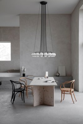 Model 2109/16/14 Lamp with Champagne Structure by Gino Sarfatti