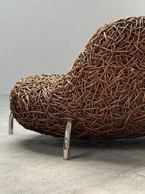 Rattan Wicker Nest Chair by Udom Udomsrianan & Planet, Thailand
