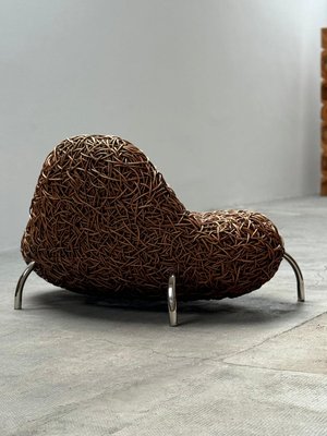 Rattan Wicker Nest Chair by Udom Udomsrianan & Planet, Thailand