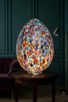 Barovier & Toso Grande lampe de table de Murano sign&eac