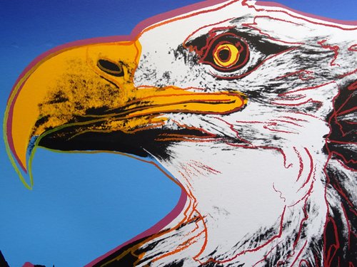 Andy Warhol, Bald Eagle, Silkscreen, 1983 for sale at Pamono