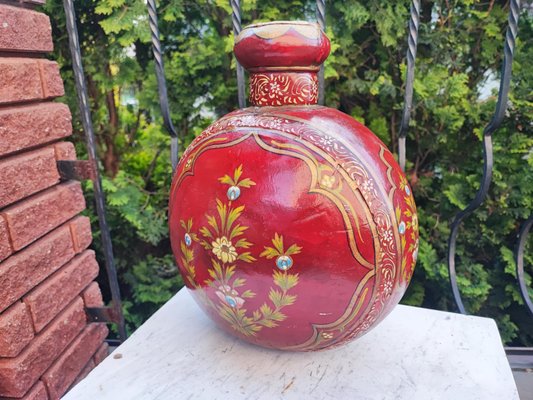 Hindu Wasserkrug aus Metall, 19. Jh. bei Pamono kaufen