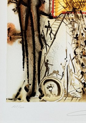 Salvador Dali, The Trojan Horse, 1970, Lithograph for sale at Pamono