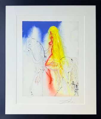 Salvador Dali, Lady Godiva, 1970, Lithograph for sale at Pamono