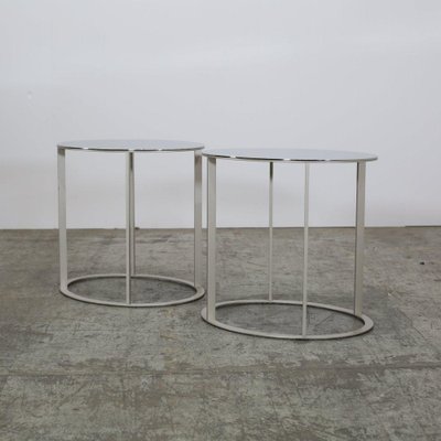 Simplice Elios Side Tables by Antonio Citterio for Maxalto, Set of