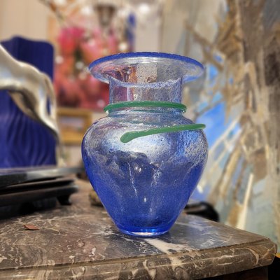 Blown Glass Vase by Monica Backström for Kosta Boda, 1980s for