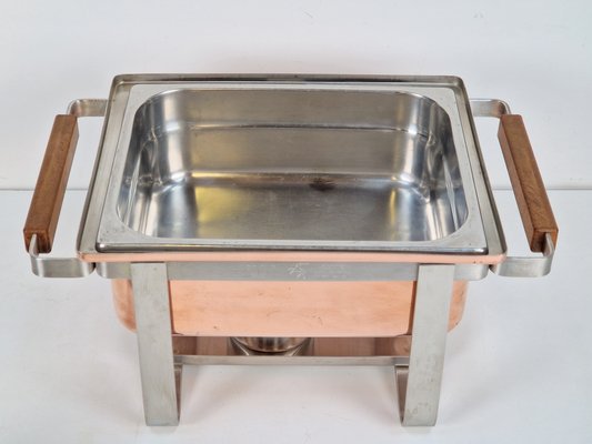 ECHTWERK Scaldatezze In Acciaio Inox – Edizione Nera | Rotondo 5x15 Cm | Per Teiere E Caffettiere | Apertura Laterale Per Lumino | Design Minimal