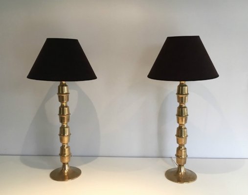 tall brass table lamps